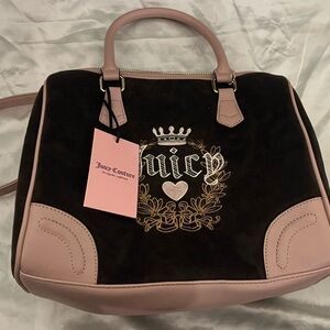 juicy couture satchel purse w mini wallet